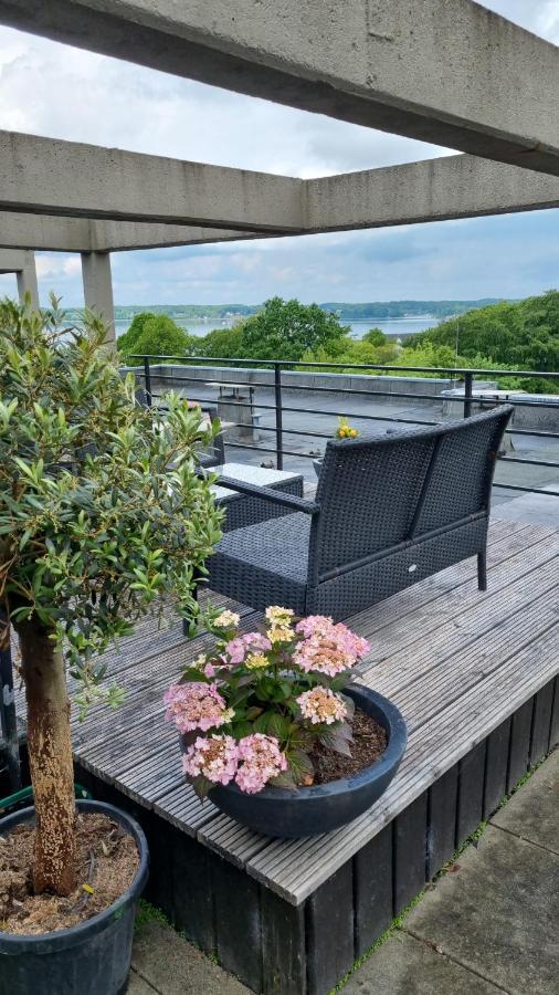 Meerblick Glücksburg Buitenkant foto